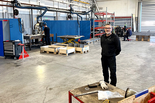 En lokal i Borlänge