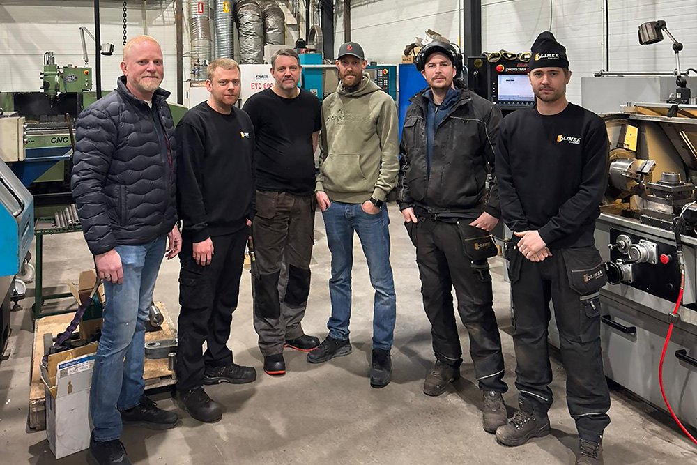Teamet på Limek