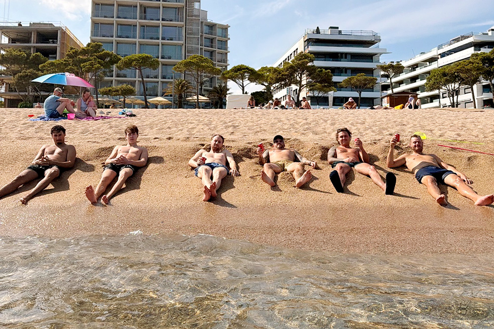 Lyckad teambuilding i Barcelona