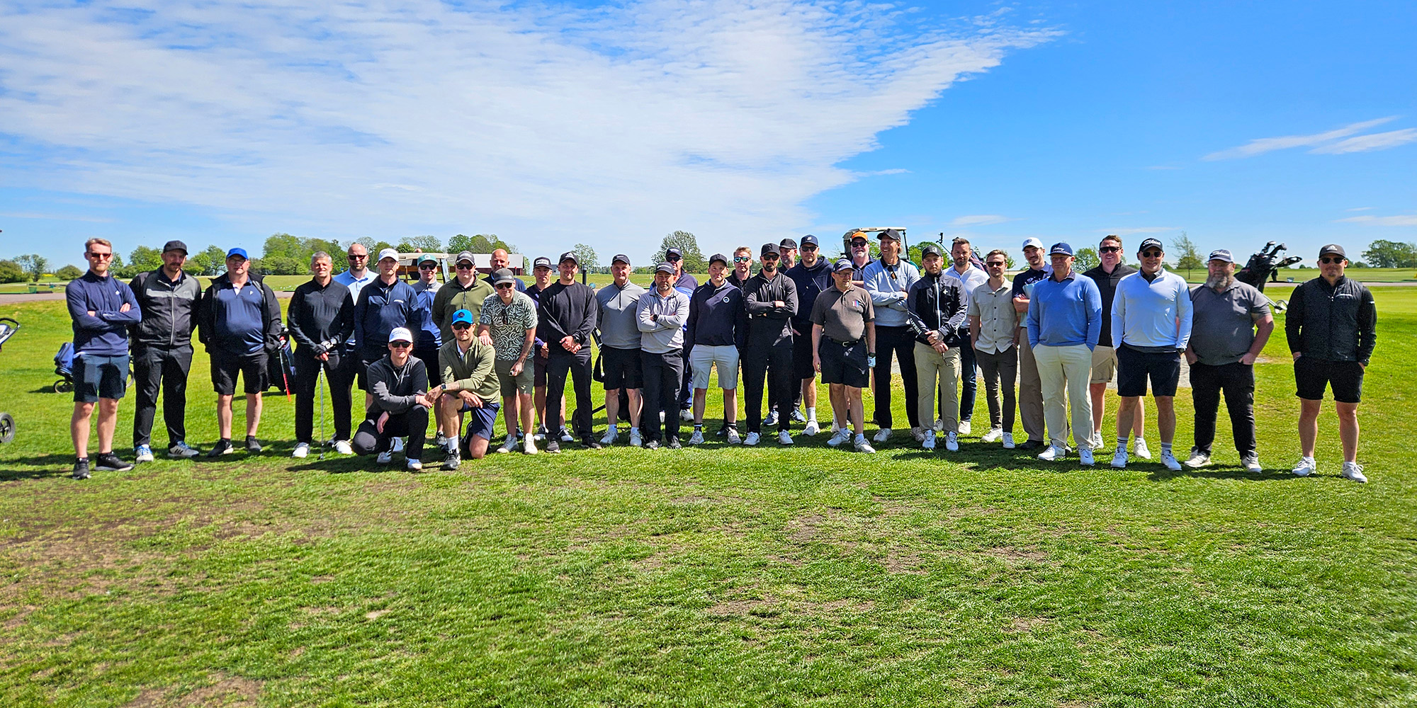 Succé för golftävling