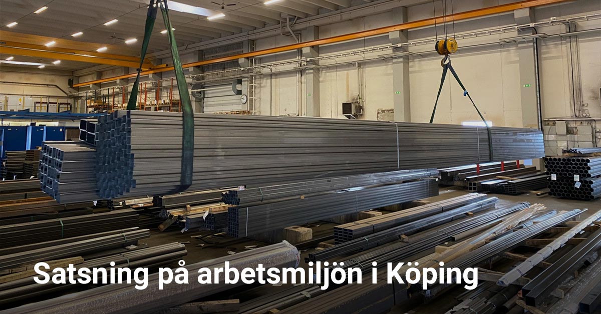 Satsning på arbetsmiljön i Köping